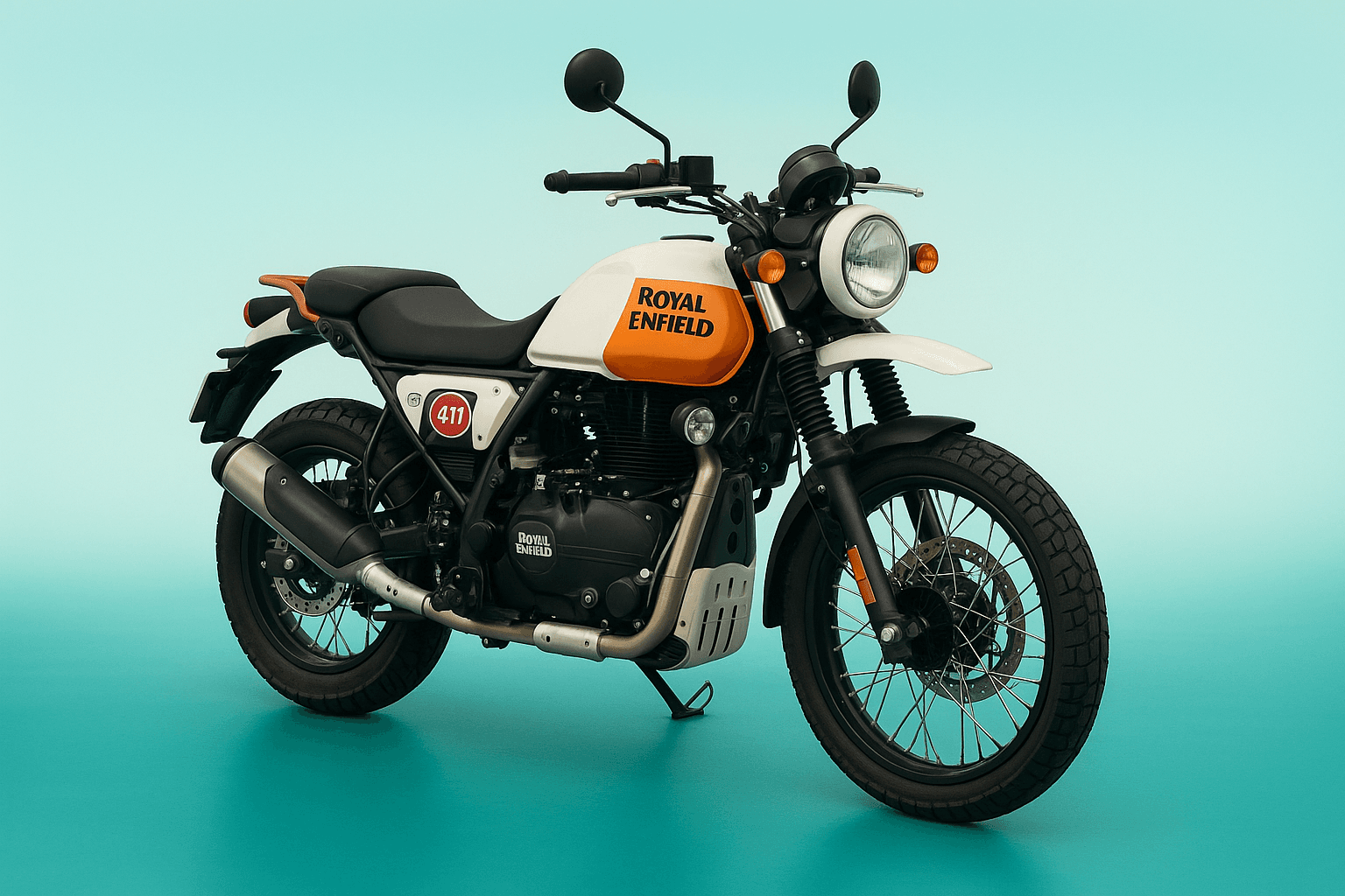 RE Scram 411 Adventure rental in Guwahati - 2 seats, Petrol, Manual